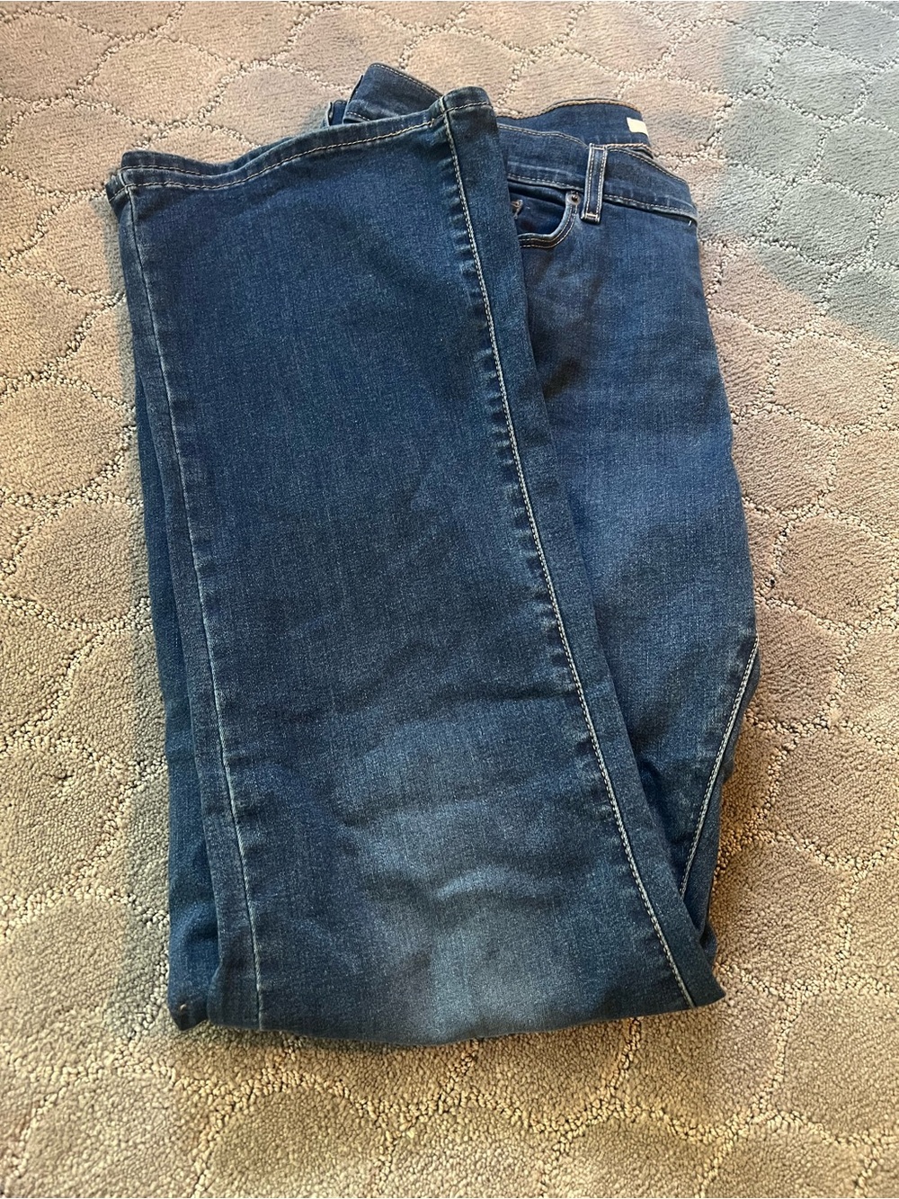 Women’s Boot Cut Jeans in Dark Blue